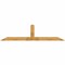 Ekena Millwork Portland Rough Sawn Timber Gable Bracket, Western Red Cedar, 108"W x 27"H x 2"D x 6"F, 6/12 Pitch GBW108X27X0206POR00RWR - alternate 1